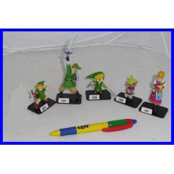 5 Figure Collezione THE LEGEND OF ZELDA Trading Figures TOMY