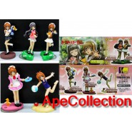 Raro SET 5 Figure Collezione SAKURA CARD CAPTOR Special SCENES COLLECTION Manga Anime JAPAN Originali JAPAN Gashapon