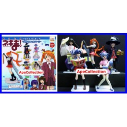 Rare SET 5 Figures MAGISTER NEGI  Manga Anime JAPAN MOVIC Original Gashapon