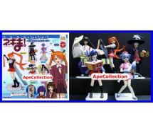 Raro SET 5 Figure Collezione MAGISTER NEGI Manga Anime JAPAN Originali JAPAN Gashapon MOVIC