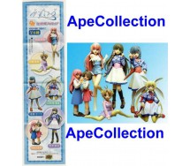 Raro SET 7 Figure Collezione MIZUIRO Manga Anime 2003 Originali JAPAN Gashapon