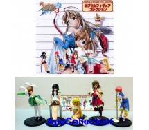 Raro SET 5 Figure Collezione WELCOME TO PIA CARROT Originali JAPAN Gashapon