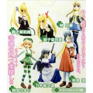 Raro SET 6 Figure Collezione CLOVER HEARTS Manga Anime JAPAN Originali Gashapon