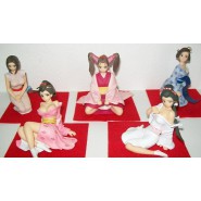 RARO SET 5 Figure Gashapon TENZEN KUNOICHI Geishe HENTAI Originali JAPAN