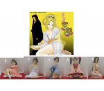 RARE SET 5 Figures Gashapon TENZEN KUNOICHI Geishe HENTAI Original JAPAN