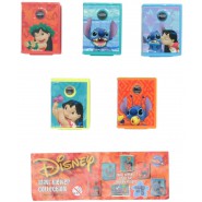 Set Completo 5 Diverse MINI PROIETTORI Scenette FILM Disney LILO E STITCH Originali TOMY Gashapon