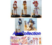 RARO SET 5 Figure Gashapon ANGELIUM Serie HENTAI DIGITAL GALS PARADISE D.G.P. DGP Originali JAPAN