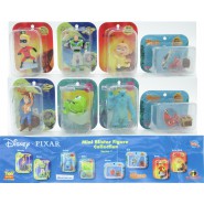 SET 8 Mini Figure DISNEY PIXAR Mini Blister NEMO TOY STORY INCREDIBLES MONSTERS