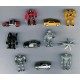 RARO Complete Set 10 Mini Figures 3cm PAPERINO Original DISNEY ZAINI Donald Duck