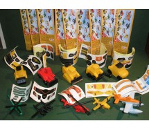 RARO Set 10 Mini Figures 3cm PLANES Fire & Rescue Original DISNEY Premium Prizes ZAINI