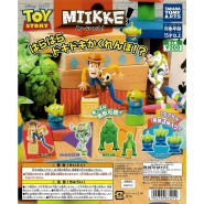 TOY STORY SET 6 FIGURES Collection 2-7cm Buzz Lightyear Woody Rex Aliens Gashapon TOMY Japan DISNEY