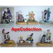 NARUTO Complete Set 6 Mini DIORAMA SCENES with Figures TRADING FIGURES Japan