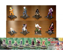 Set 8 Figures NARUTO VS SASUKE Mini Collection 4cm BANDAI Gashapon