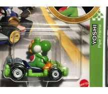 Die Cast Model YOSHI KART Version Pipe Frame From SUPER MARIO Scale 1:64 5cm Hot Wheels