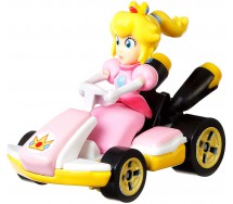 Die Cast Model PEACH STANDARD KART From SUPER MARIO Scale 1:64 5cm Hot Wheels