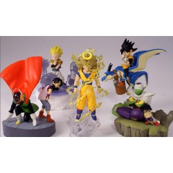 RARE Complete SET 5 Figure DRAGON BALL Z IMAGINATION Diorama PART 2 Bandai JAPAN Gashapon