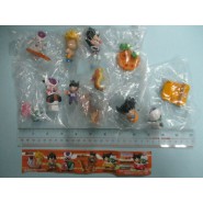 RARO SET 5 Figure DRAGON BALL Z Gashapon IMAGINATION PETIT Auto Versione Gialla BANDAI Japan