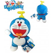 Plush DORAEMON Robot Cat 20cm With Propeller On Head Original TV Cartoon Movie