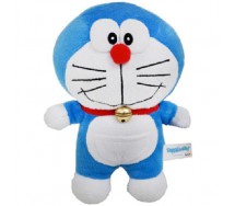 Peluche DORAEMON Gatto Spaziale 40cm Normale Sorriso A Bocca Chiusa Originale TV Cartone Film