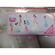 RARO Set 9 Mini Figures 3cm Princess Multi Color Dresses Original DISNEY Premium Prizes ZAINI