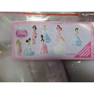 RARO Set 9 Mini Figures 3cm Princess Multi Color Dresses Original DISNEY Premium Prizes ZAINI