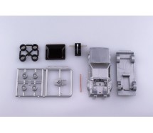 Model Car DELOREAN Mounting Kit from Back To The Future Part 2 Scale 1/43 10cm (4'') AOSHIMA Original