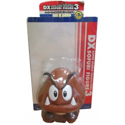 Big Plastic Figure 15cm GOOMBA MUSHROOM Brown SUPER MARIO Characters Banpresto SOFUBI DX FIGURE SERIE 3 Original