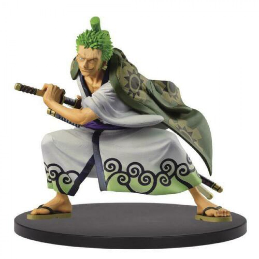 One Piece Figure Statue 14cm Roronoa Zoro Version King Of Artist Original Banpresto 246 Apecollection One Piece Figure Statue 14cm Roronoa Zoro Version King Of Artist Original Banpresto 246 Apecollection