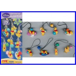 Set 8 Figures WINNIE POOH Danglers UNIVERSE EDITION Tomy Gashapon ORIGINAL