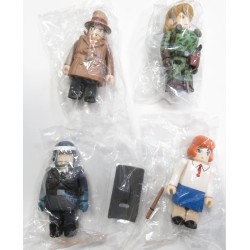 Lot 4 Characters 8cm from LUPIN Cagliostro's Castle Medicom KUBRICK Japan New Original