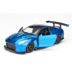 FAST FURIOUS Modellino NISSAN GT-R R35 BEN SOPRA di BRIAN Scala 1/32 Collector's Series Originale JADA Toys