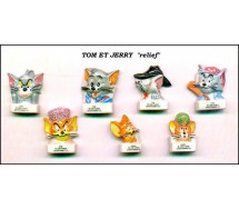 Captain Tweety LOONEY TUNES ON A BOAT French Set 10 Cute PORCELAIN Mini Figures RARE Feves