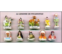 CHICKEN LITTLE PART 2 Raro SET 12 Mini FIGURE 3cm Porcellana FEVES Francia