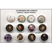THE LORD OF THE RINGS Limited Edition PORTRAITS  French Set 9 Cute PORCELAIN Mini Figures Feves