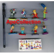 THE SIMPSONS PART 1 Set 8 MINI Figures ORIGINAL Zaini ITALIA