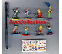 THE SIMPSONS PART 1 Set 8 MINI Figures ORIGINAL Zaini ITALIA