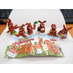 JUNGLE BOOK SET 8 MINI Figure Collezione ORIGINALI Libro Della Giungla Nestle Disney