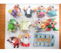 COMPLETE SET 10 FIGURES Mini Figure Bear Fantasy Fantasy Bear Collection ORIGINAL willy bar family