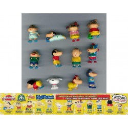 RARO Set 12 Figure SHIN CHAN Originali Dolci Preziosi Trading Figures