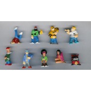 RARO Set Completo 10 Mini Figure RAPPER Originali Zaini