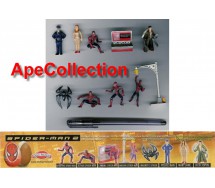 Rare COMPLETE SET 9 Mini Figures SPIDERMAN 2 Original Giochi Dolci Preziosi Spider Man 2
