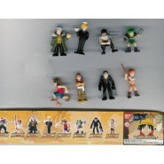 ONEPIECE Set Completo 8 FIGURE Collezione Collection 2 BANDAI Gashapon Wanted