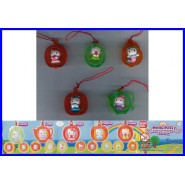 SET 5 Diverse Figure HELLO KITTY con Dangler Fairy House Colori Casuali