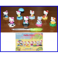 SET 5 Different Figures HELLO KITTY w/ Dangler Fairy House Random Color