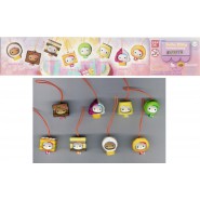 HELLO KITTY Costume Swing SWEETS Dolcetti Set 8 Figure Con Laccetto Cellulare BANDAI Dangler