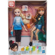 BOX 2 Figures Dolls ELSA and ANNA Frozen from RALPH BREAKS THE INTERNET Original HASBRO E7417