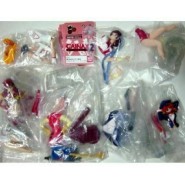 Set 5 Figure Collezione GAINAX Gals GIRLS PART 2 Nadia Evangelion etc. Originali BANDAI Giappone