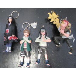 SET 4 Figures WITH ITACHI Diorama 8cm Anime Manga From Naruto