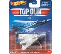 Die Cast Model Plane GRUMMAN F-14 TOMCAT From Top Gun 9cm Hot Wheels