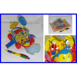 DISNEY Gadget Topolino Mickey Mouse Mutlicopter Donald Duck Gyro Gearloose PLAYSET 